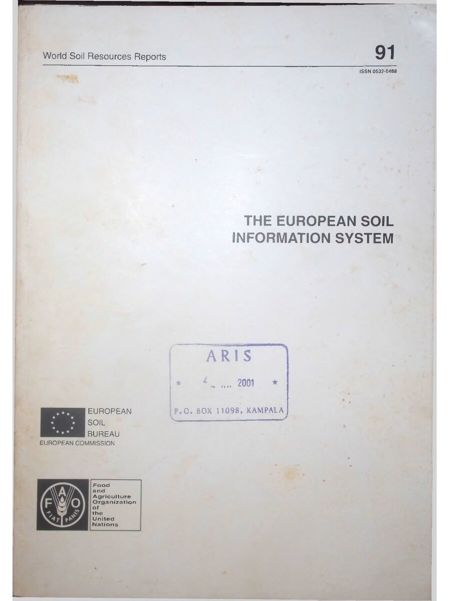 First page of The European Soil Information System