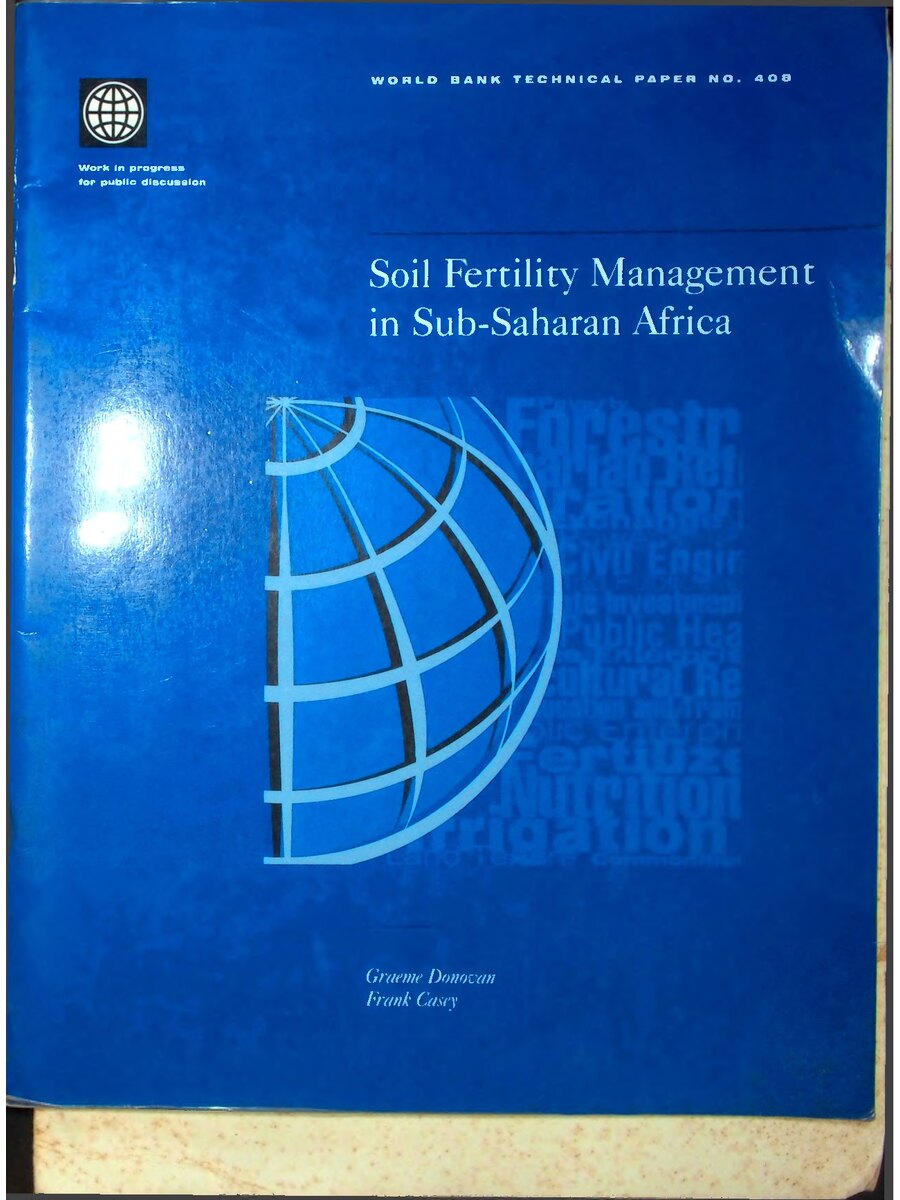 First page of Soil Fertility Management in Sub-Saharan Africa
