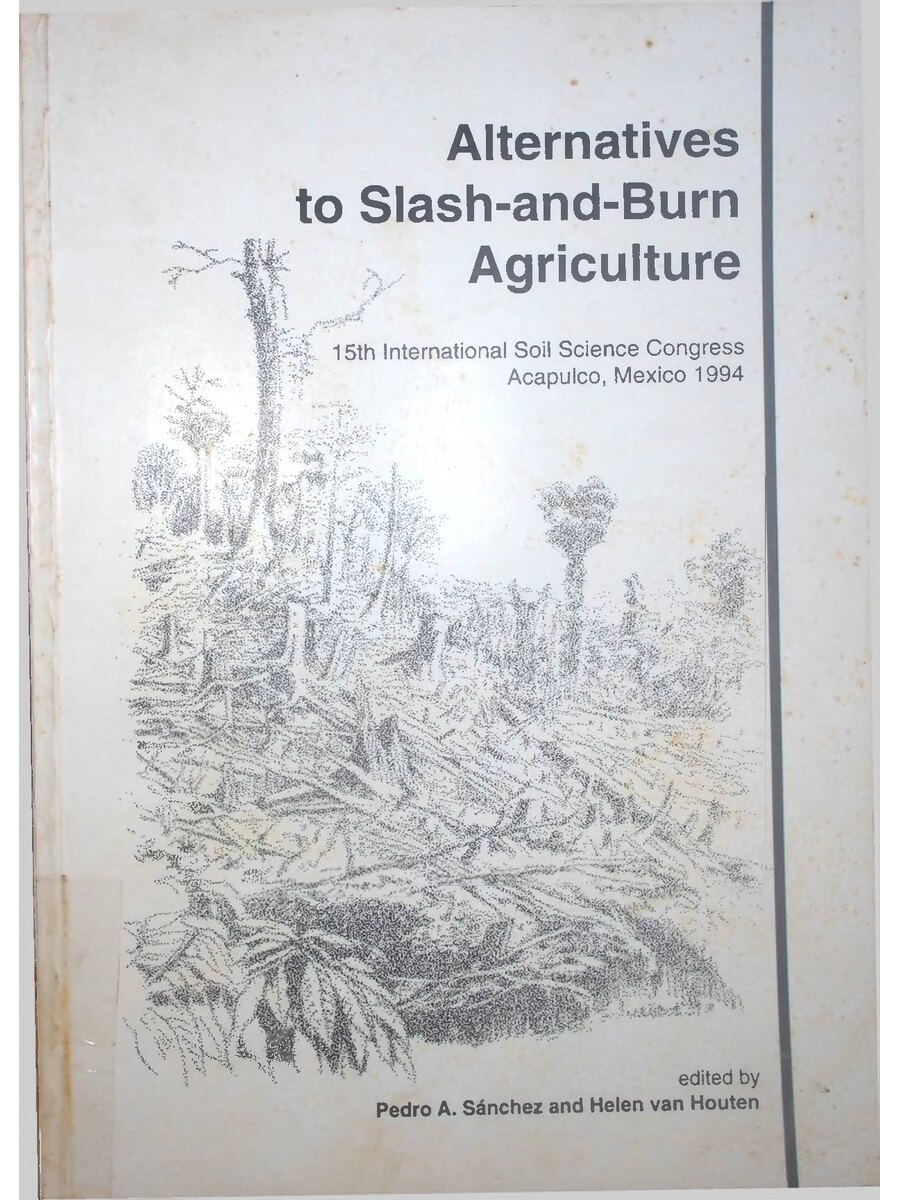 First page of Alternatives to Slash and Burn Agriculture