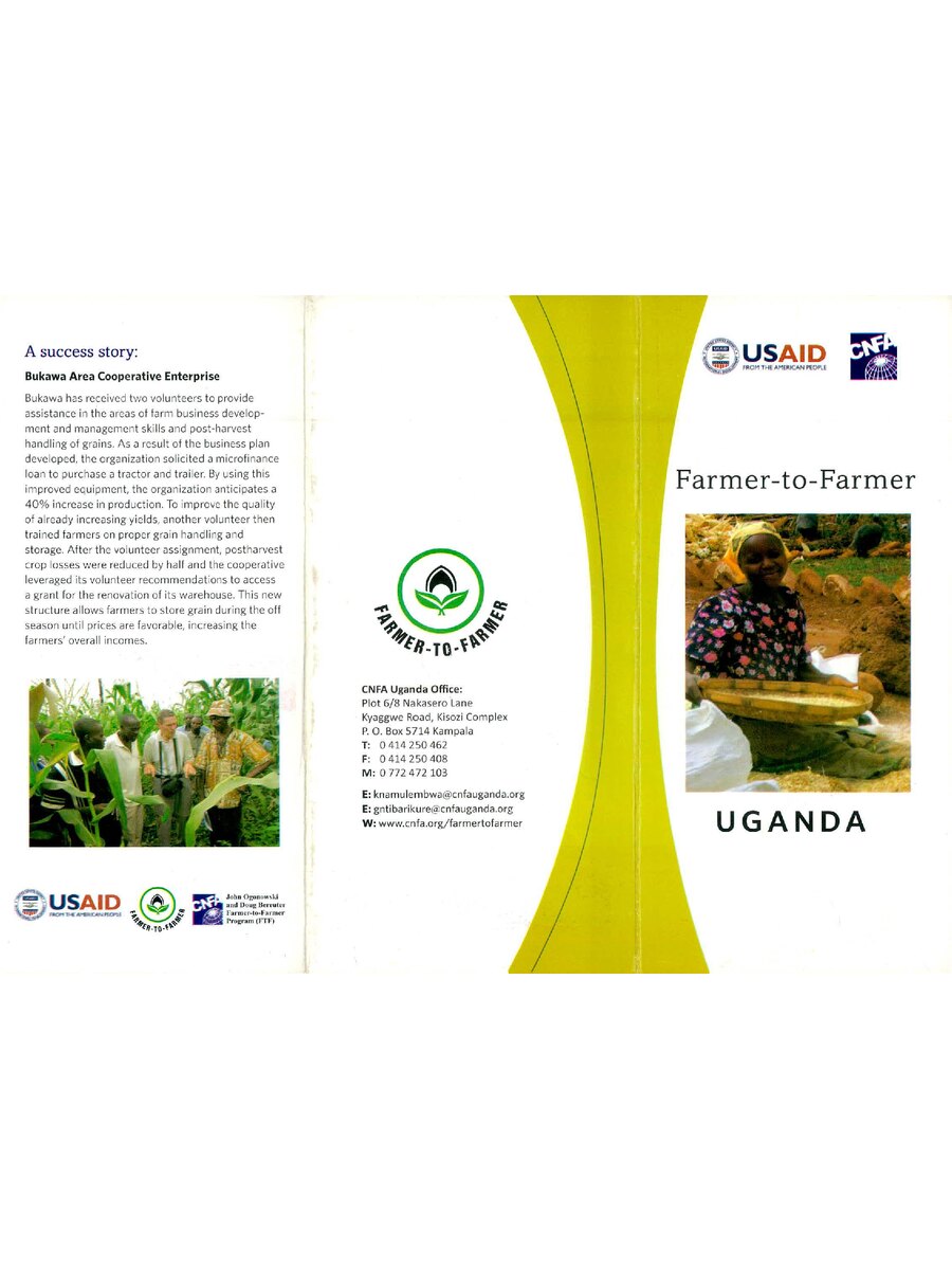 First page of A Success Story:  Bukawa Area Cooperative Enterprise