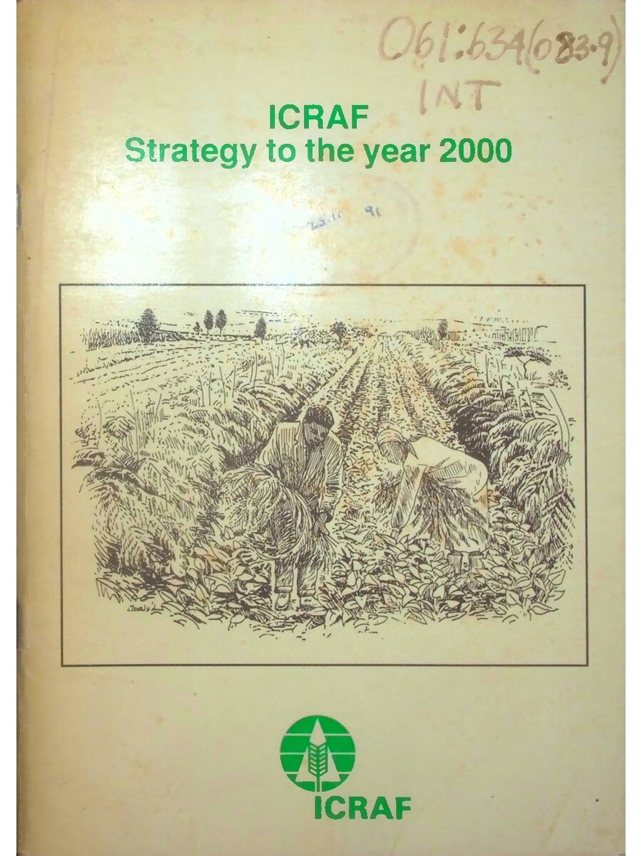 First page of Integrating Soils Systems and Society: Strategic Directions for TSBF.