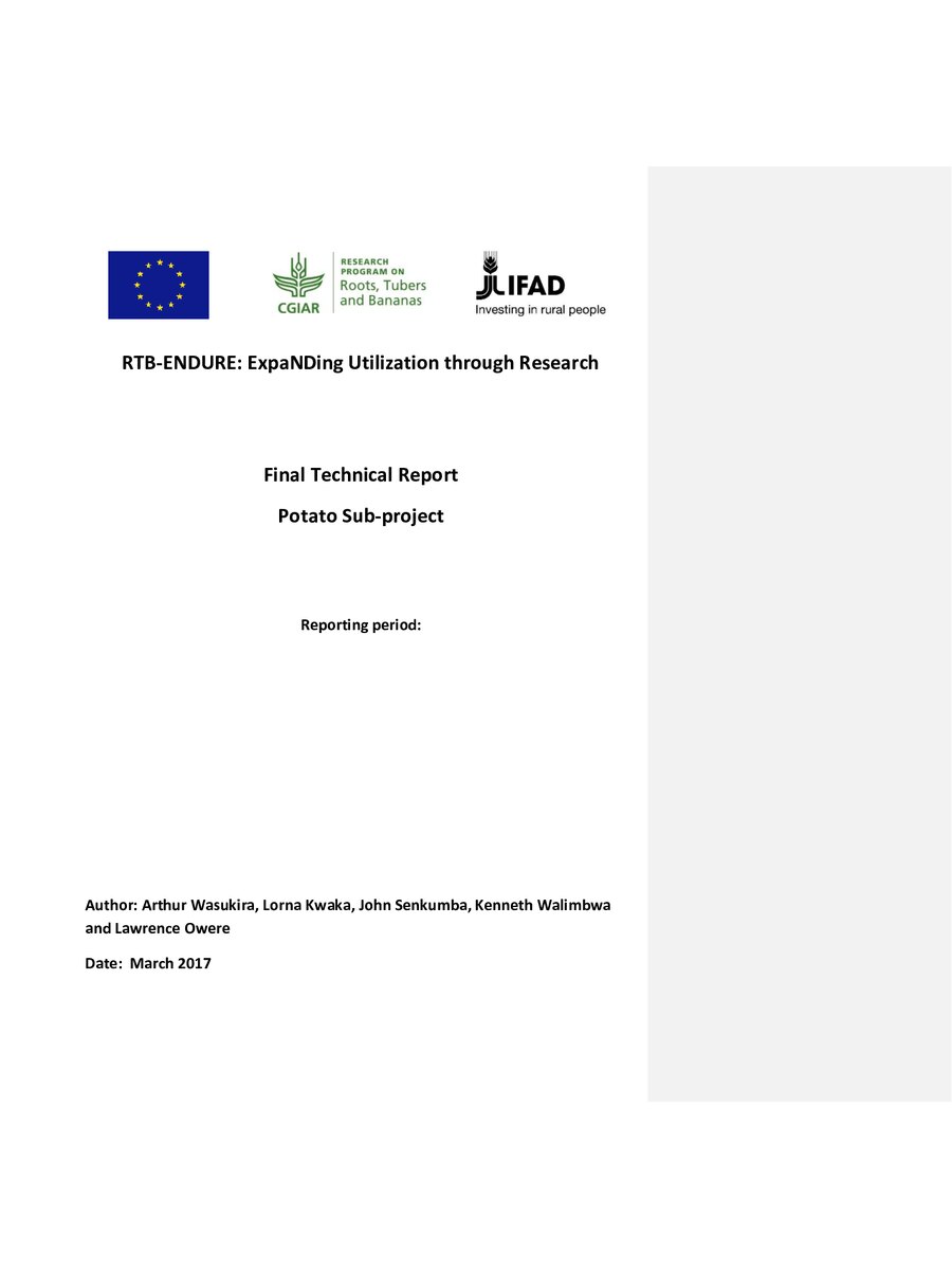 First page of Rtb-Endure: Expanding Utilization through Research