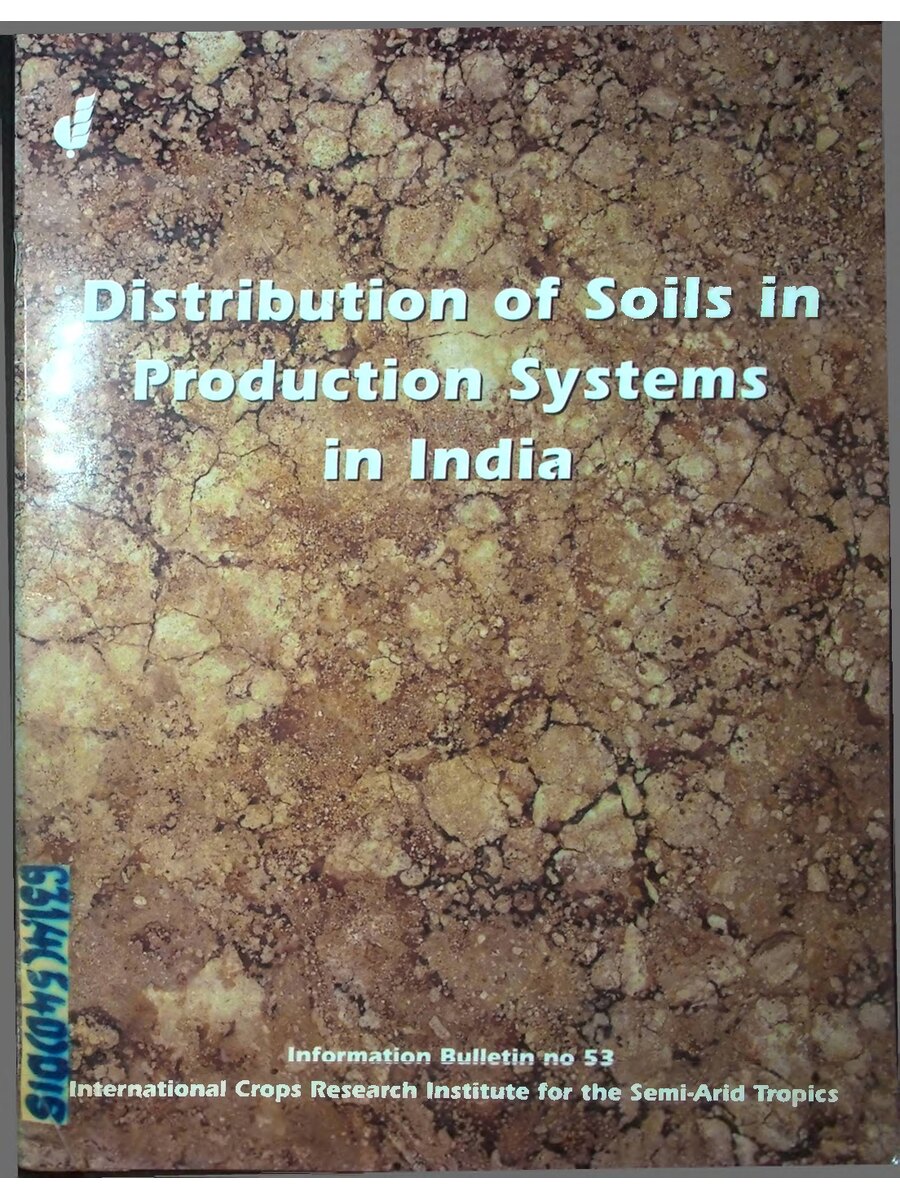 First page of Distribution of Soils in Production Systems in India
