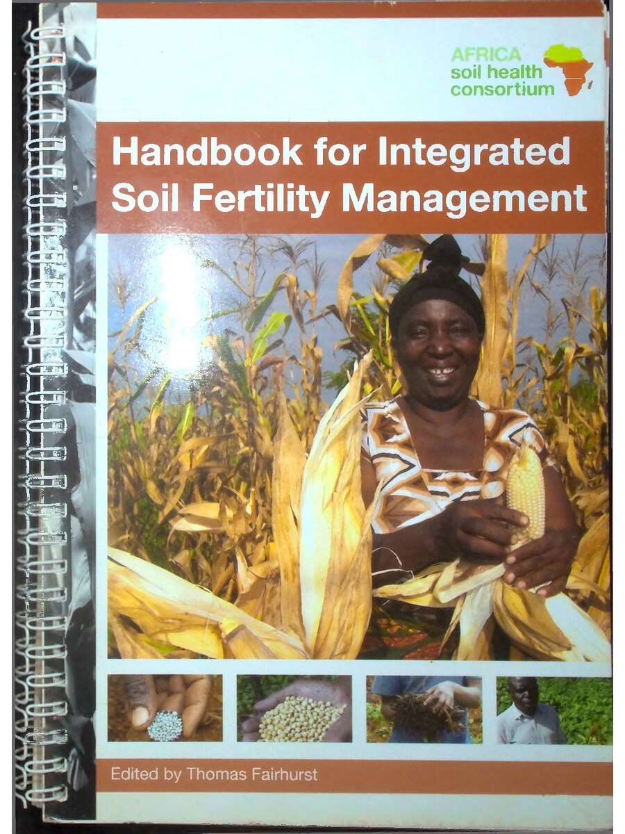 First page of Handbook for Integrated Soil Fertility Management