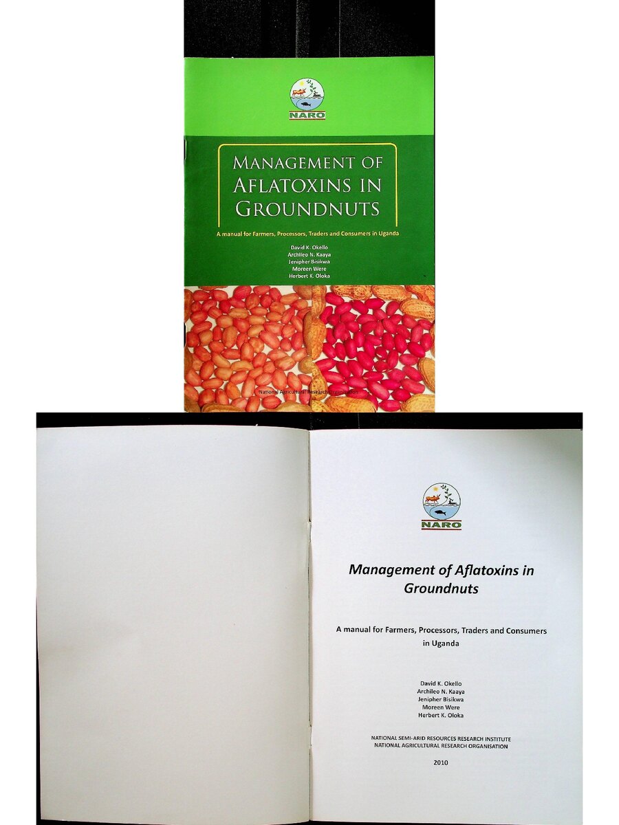 First page of Management of Aflatoxins in Groundnuts