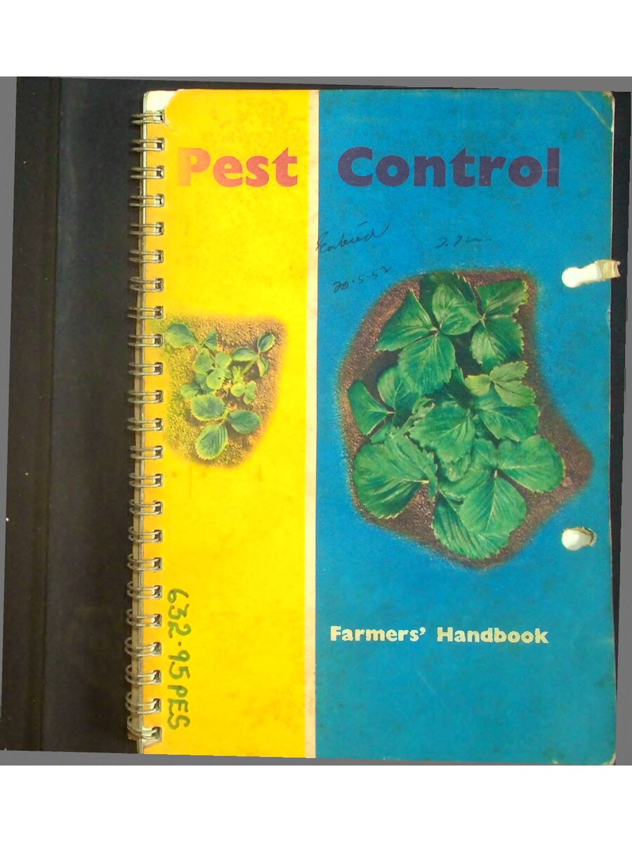 First page of Pest Control: Farmers Handbook
