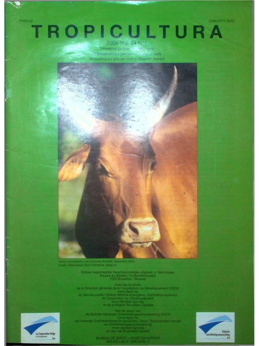 First page of Tropicultura