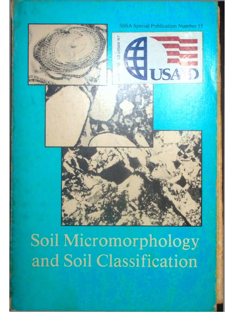 First page of Soil Micromorphology and Soil Classification